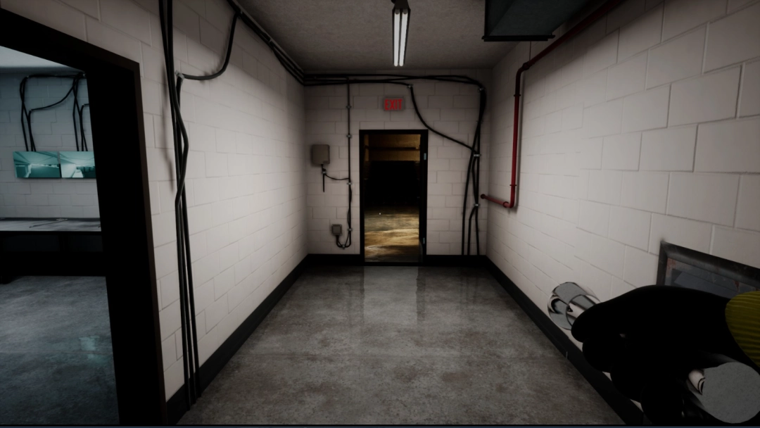 Exit door